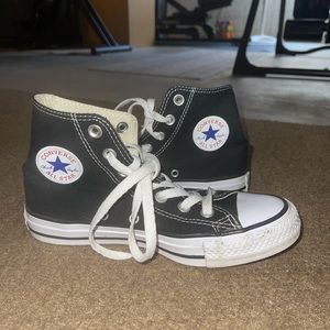 High Top Black Converse